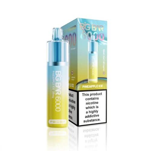 Feoba Big Bar 6000 Puffs Disposable Vape Device  - Pineapple Ice